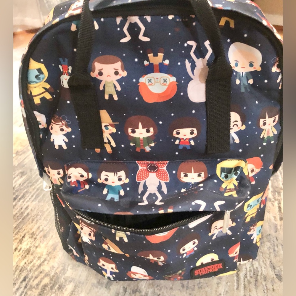 Stranger Things Mini Backpack- Like New - image 1